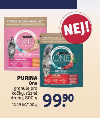 PURINA ONE GRANULE PRO KOČKY