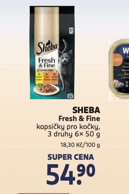 SHEBA KAPSIČKY PRO KOČKY