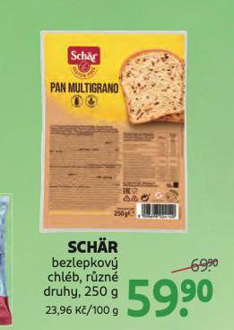 SCHÄR BEZLEPKOVÝ CHLÉB