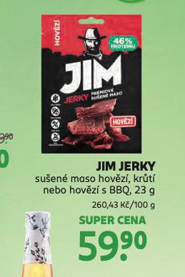 JIM JERKY SUŠENÉ MASO