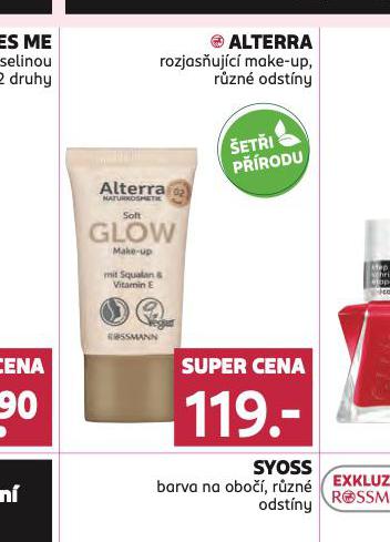 ALTERRA ROZJASŇUJÍCÍ MAKE-UP