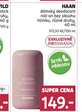 HAAN DÁMSKÝ DEODORANT