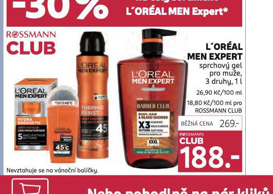 LOREAL MEN EXPERT SPRCHOVÝ GEL