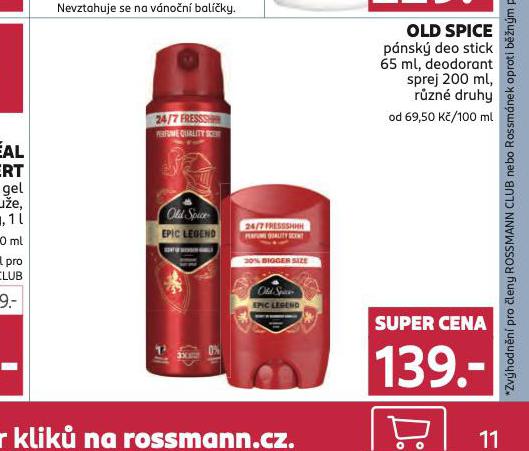 OLD SPICE DEO STICK