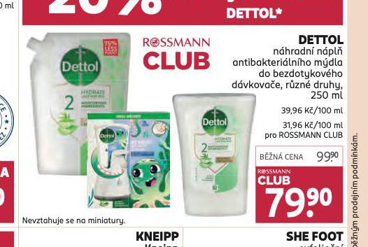 DETTOL NÁHRADNÍ NÁPLŇ