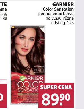 GARNIER COLOR SENSATION PERMANENTNÍ BARVA NA VLASY