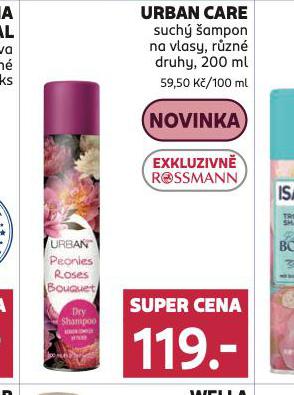URBAN CARE SUCHÝ ŠAMPON