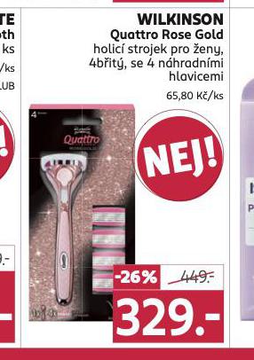 WILKINSON HOLICÍ STROJEK