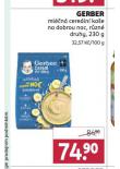 GERBER MLÉČNÁ CEREÁLNÍ KAŠE NA DOBROU NOC
