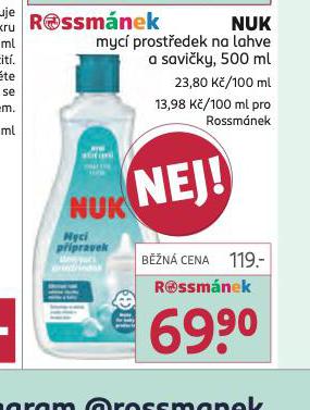 NUK MYC PROSTEDEK NA LAHVE A SAVIKY