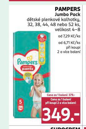 PAMPERS DTSK PLENKY