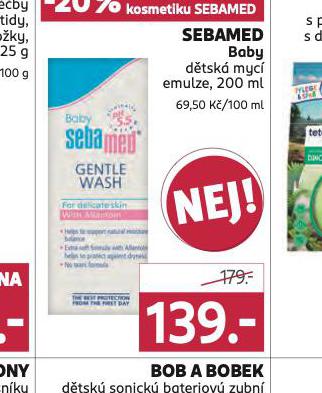 SEBAMED BABY DĚTSKÁ MYCÍ EMULZE