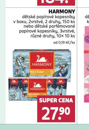 HARMONY DTSK PAPROV KAPESNKY