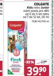 COLGATE KIDR, JUNIOR ZUBN PASTA