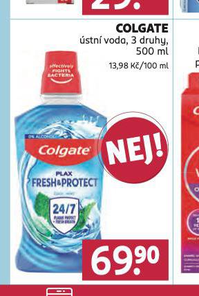 COLGATE ÚSTNÍ VODA