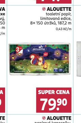 ALOUETTE TOALETNÍ PAPÍR