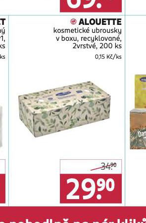 ALOUETTE KOSMETICKÉ UBROUSKY
