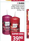 RUBIN AROMATICKÁ VONNÁ SVÍČKA