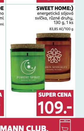 SWEET HOME SVÍČKA