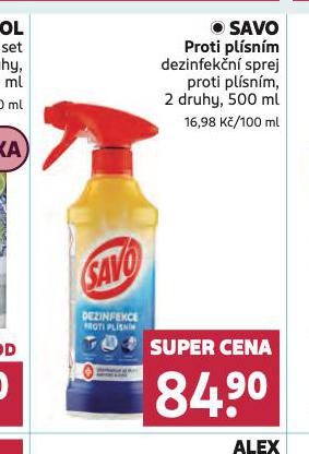 SAVO PROTI PLÍSNÍM