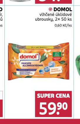 DOMO VLHČENÉ UBROUSKY