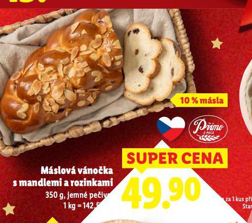 MSLOV VNOKA S MANDLEMI A ROZINKAMI