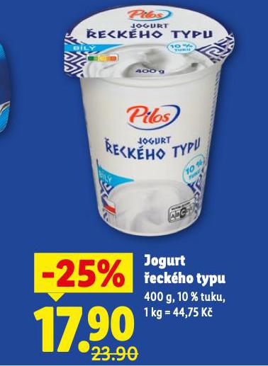 JOGURT ŘECKÉHO TYPU