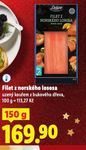 FILET Z NORSKÉHO LOSOSA