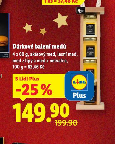 DÁRKOVÉ BALENÍ MEDŮ