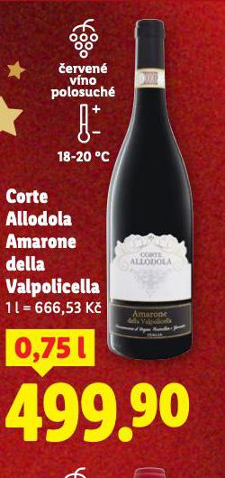 CORTE ALLODOLA AMARONE DELLA VALPOLICELLA