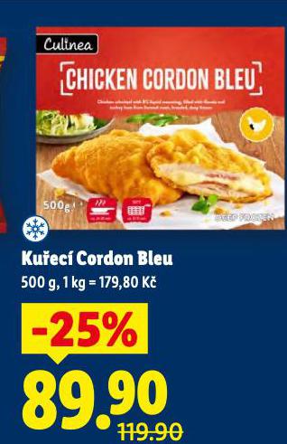 KUŘECÍ CORDON BLEU