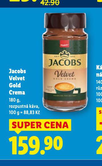 JACOBS VELVET GOLD CREMA