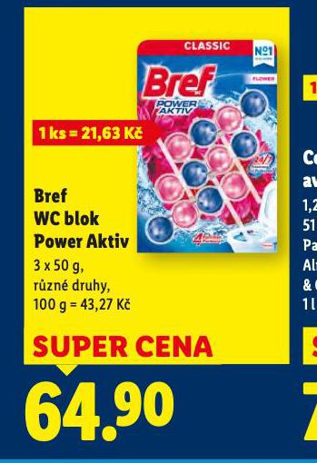 BREF WC BLOK POWER AKTIV