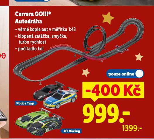CARRERA GO!!! AUTODRÁHA