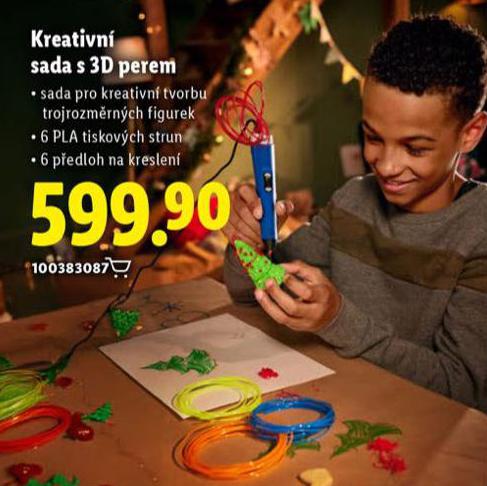 KREATIVNÍ SADA S 3D PEREM