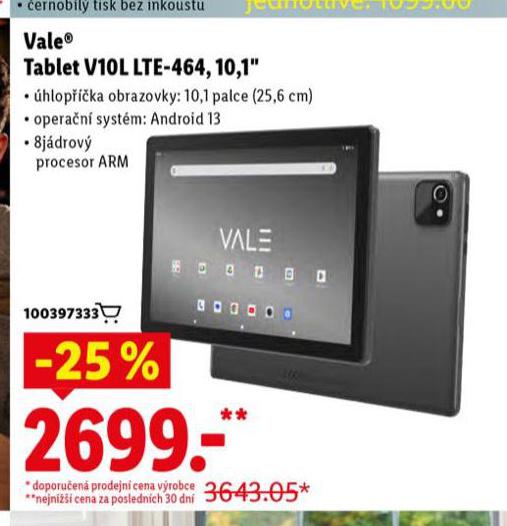VALE TABLET