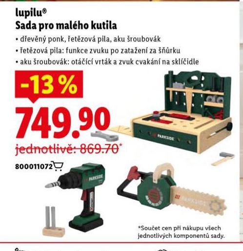 SADA PRO MALÉH KUTILA