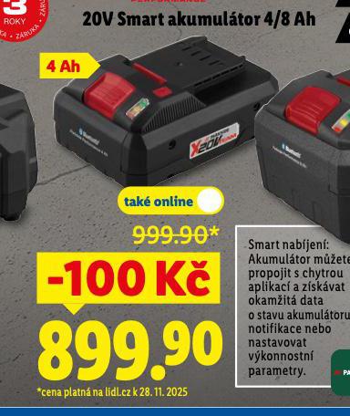 20V SMART AKUMULTOR 4 Ah