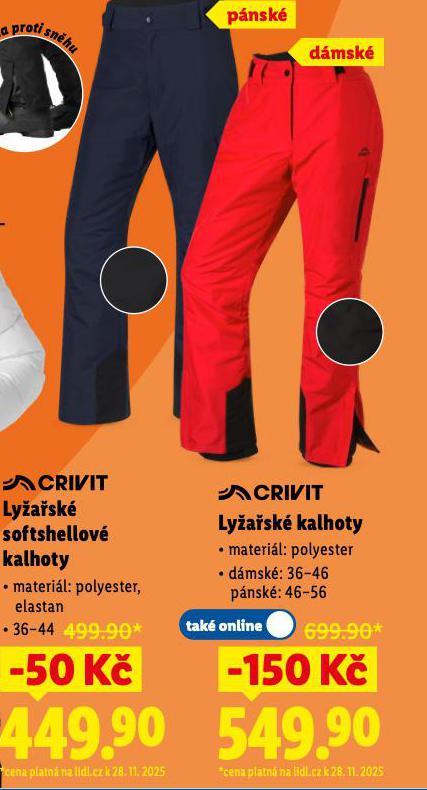 DÁMSKÉ LYŽAŘSKÉ KALHOTY