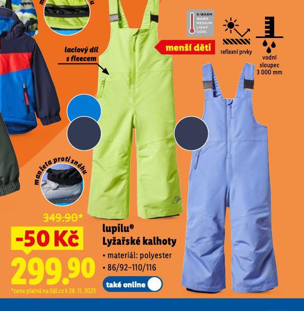 DĚTSKÉ LYŽAŘSKÉ KALHOTY