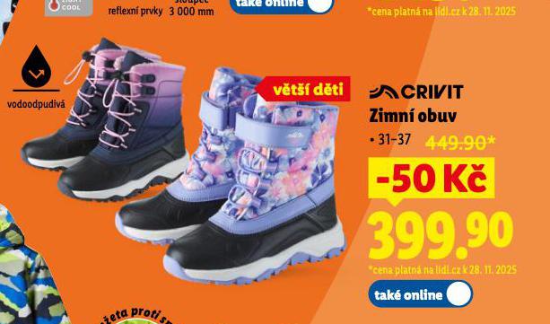 DĚTSKÁ ZIMNÍ OBUV