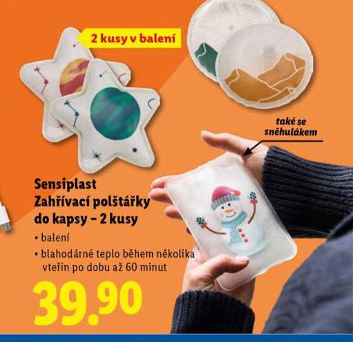 ZAHŘÍVACÍ POLŠTÁŘKY DO KAPSY