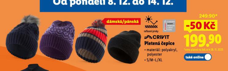 DÁMSKÁ PLETENÁ ČEPICE