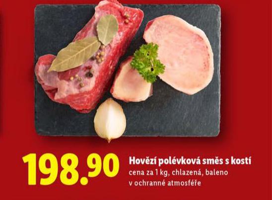 HOVĚZÍ POLÉVKOVÁ SMĚS S KOSTÍ