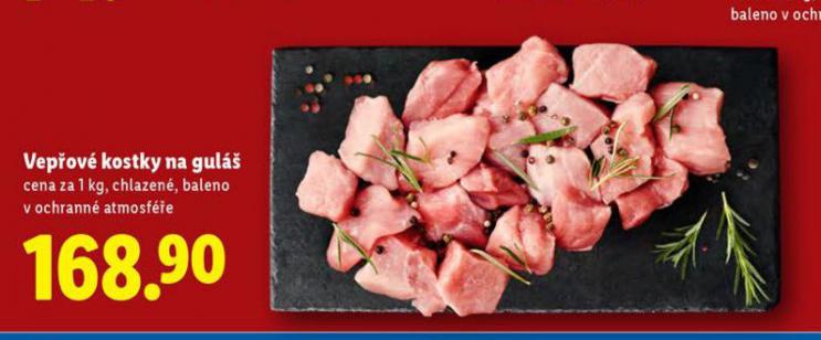 VEPŘOVÉ KOSTKY NA GULÁŠ