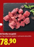 HOVĚZÍ KOSTKY NA GULÁŠ