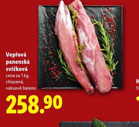 VEPŘOVÁ PANENSKÁ SVÍČKOVÁ