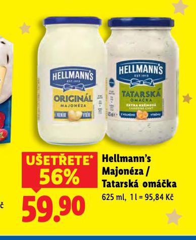 HELLMANN'S TATARSKÁ OMÁČKA