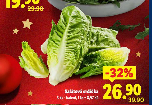 SALÁTOVÁ SRDÍČKA