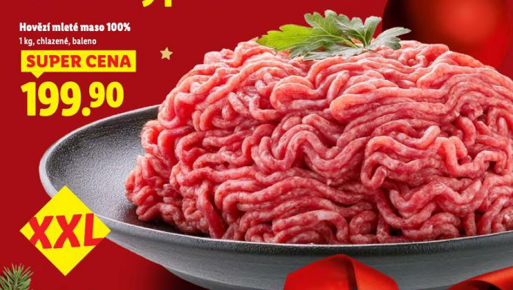 HOVĚZÍ MLETÉ MASO 100%